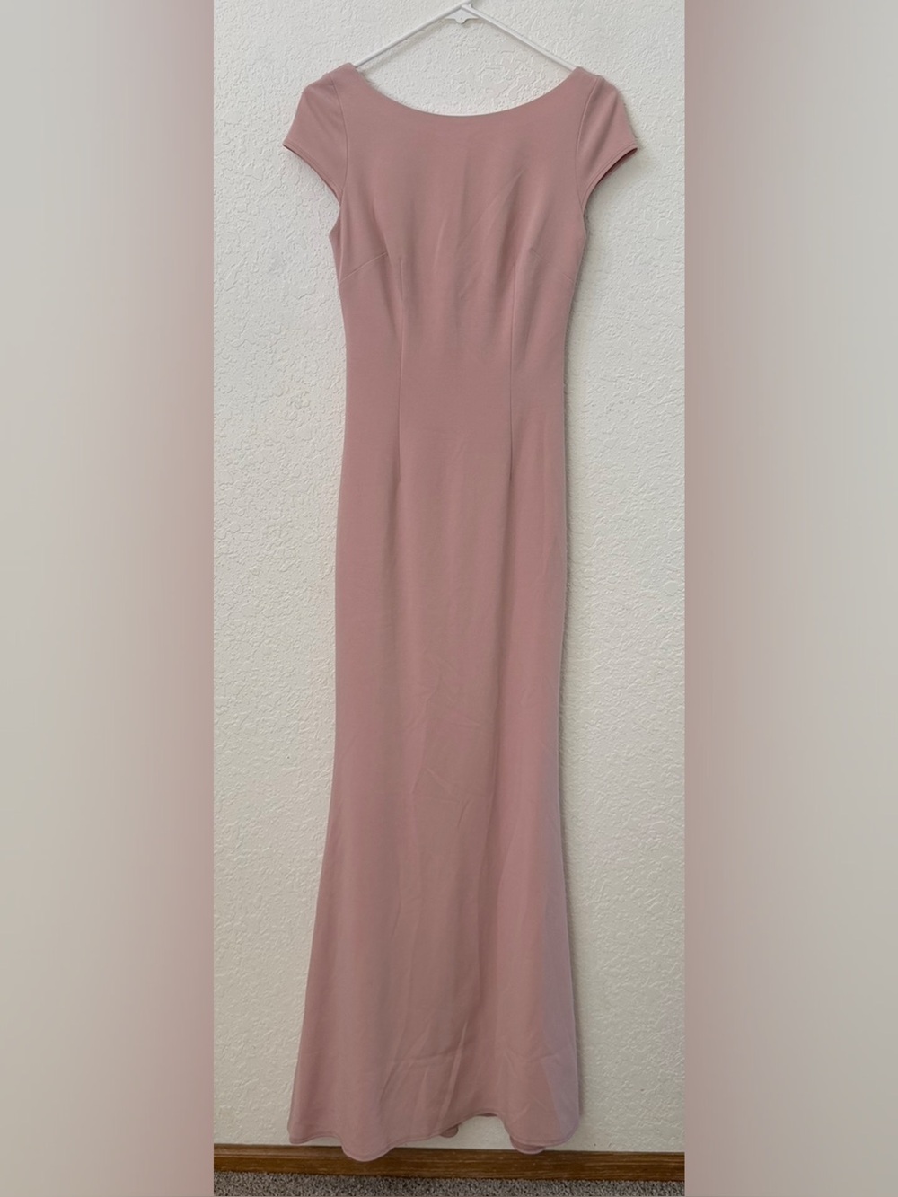 Katie May Georgia Crepe Gown Maxi - Dusty Rose - 4